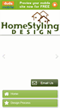 Mobile Screenshot of homestylingdesign.com